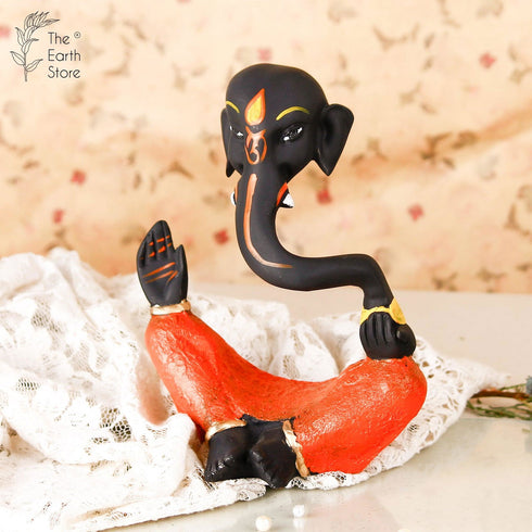 Tangelo Half Ganesha - The Earth Store - God Statue