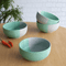 Tritone Green Matte 150ml Ceramic Bowl Set Of 4 - The Earth Store - Bowl