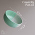 Tritone Green Matte 150ml Ceramic Bowl Set Of 6 - The Earth Store - Bowl