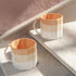 Tritone Orange Frontier Tea Cups Set of 6 - The Earth Store - Cup Sets