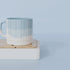 Tritone Sky Blue Fringe Tea Cups Set of 6 - The Earth Store - Cup Sets
