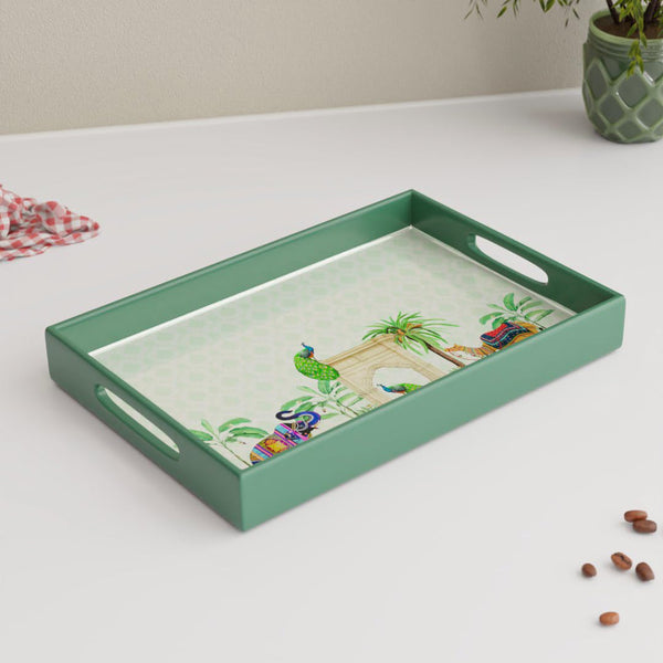 Tropical Animal Serving Tray Large