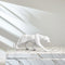 White Jaguar with Geometrical Pattern - The Earth Store - home decor