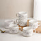 White Pawfect Ceramic Tea Cup Set of 6 (200 ML) - The Earth Store - Tea Sets