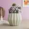 White Pumpkin Ceramic Planter - The Earth Store - Planter