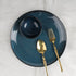 Galaxy Blue Ceramic Dinner Set of 8 Pieces Serving for 4