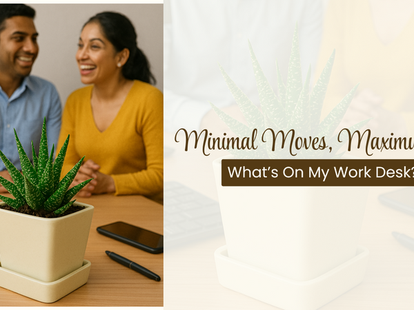 Minimal Moves, Maximum Zen: My Desk Setup Story
