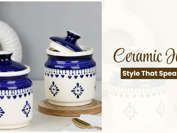 Why Ceramic Jars are the Perfect Blend of Style and Practicality