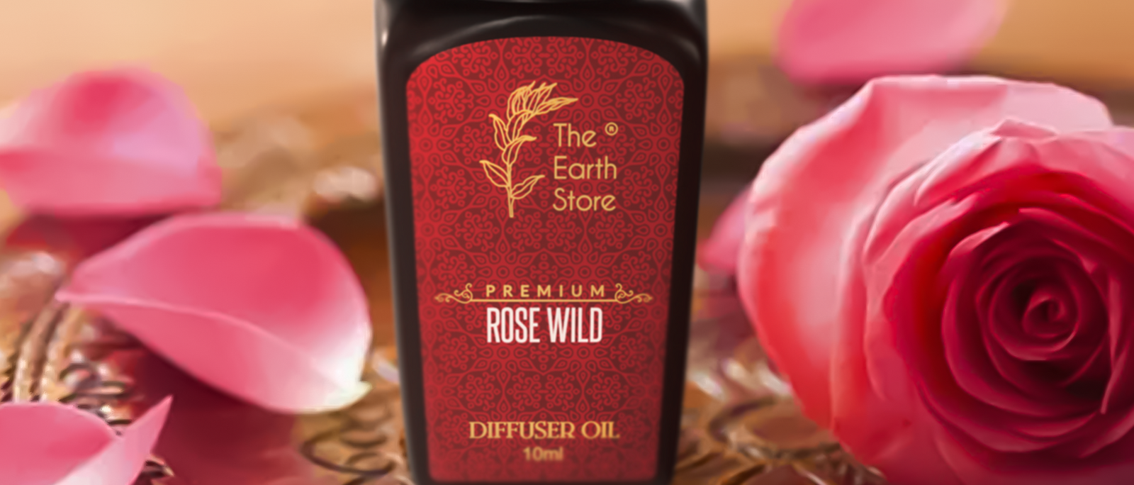 Unleashing the Aromatic Charm of Rose Wild Diffuser Oil - The Earth Store