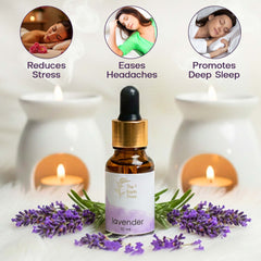 Lavender Premium Aroma Diffuser Oil (10ml) – Calm & Sleep Support