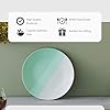 TT Green Matte Ceramic Quarter Plates Set of 6 – Chip-Resistant