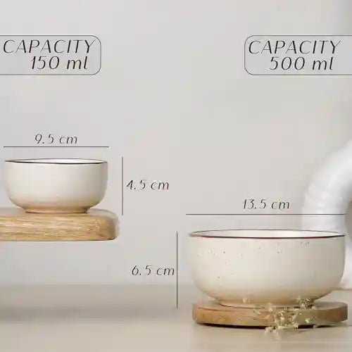 Creme Matte 30-Piece Ceramic Dinner Set For 6
