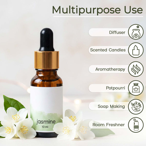 Jasmine Premium Aroma Diffuser Oil (10ml)