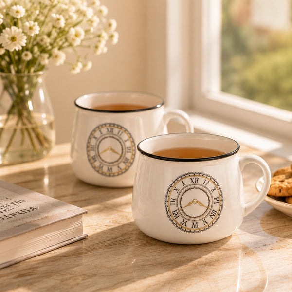 Cup O'Clock Tea Cup Set Of 6