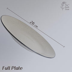 Glossy Grey Marble Ceramic Dinner Set 12 Piece for Family of 4