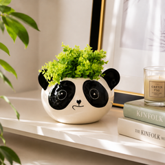 Panda Ceramic Clay Pots
