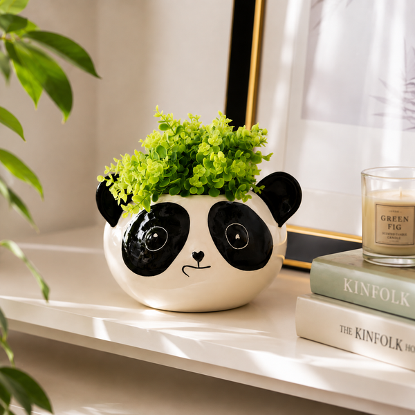 Panda Ceramic Clay Pots