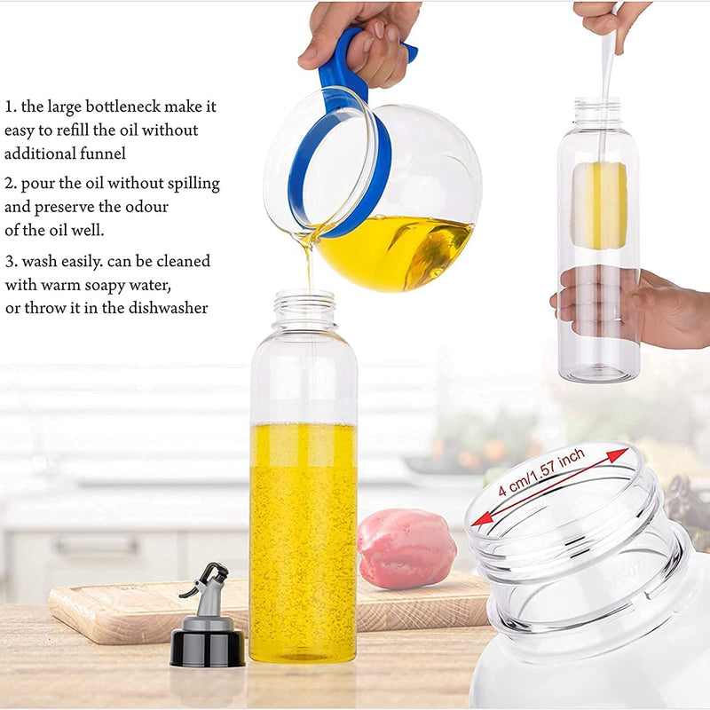 Leakproof Stainless Steel Oil Dispenser (1000 ML)
