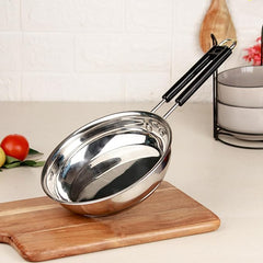 Stainless Steel Frypan 20cm – Heavy Gauge Sandwich Base