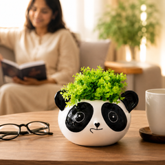 Panda Ceramic Clay Pots
