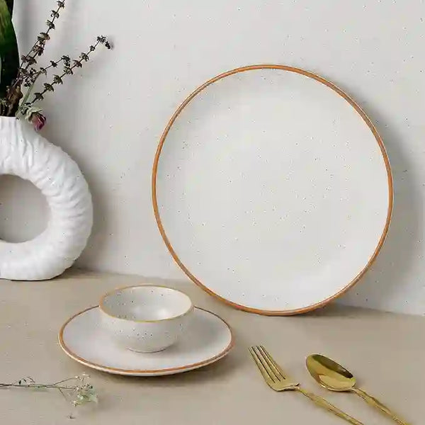 Mint Marble 8-Piece Ceramic Dinner Set For 4