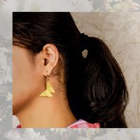 Angular Wing Earrings