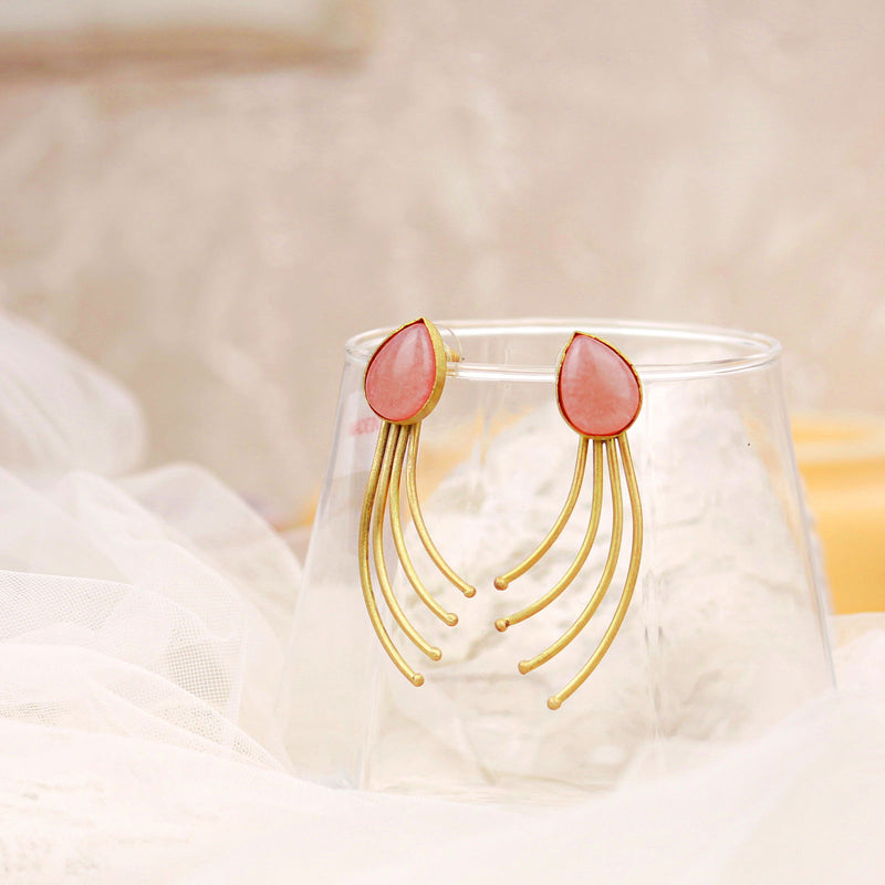 Antique Pink Brass - The Earth Store - Fashion Accessories