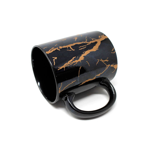 Black Copper Pipe Coffee Mug Set of 4 - The Earth Store - Mug Set