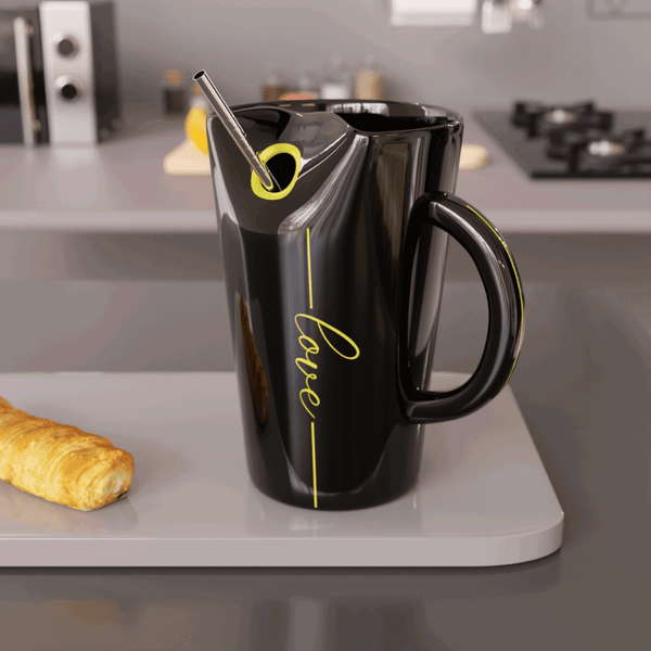Black Sipper Coffee Mug - The Earth Store - Mugs
