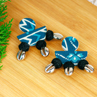 Blue Deepak Earrings