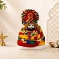 Khatu Shyam Baba Polyresin Idol for Home Temple Decor – 27 cm