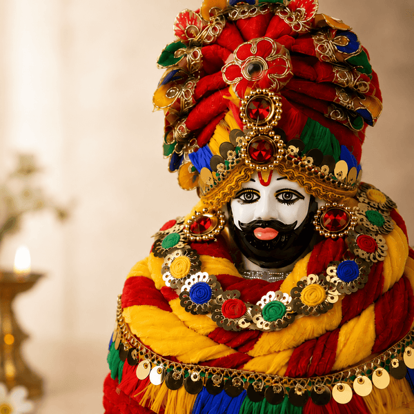 Khatu Shyam Baba Idol for Home Temple Decor