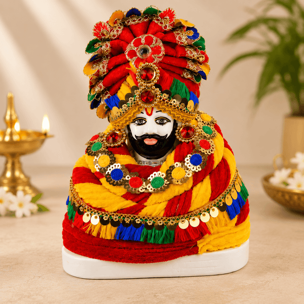 Khatu Shyam Baba Idol for Home Temple Decor