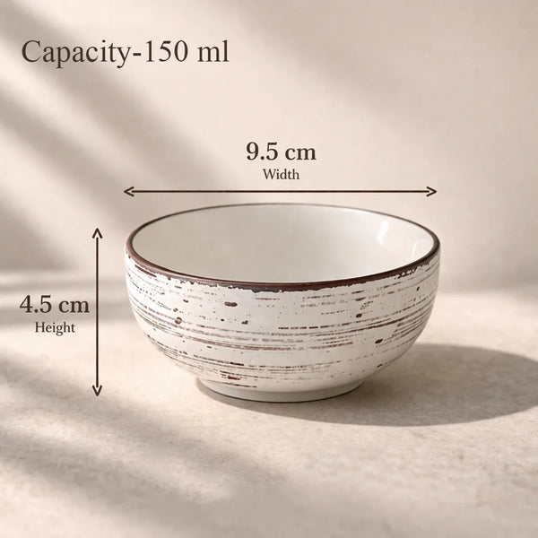 Brown Spiral Ceramic Dinner Set 12 Piece for Family of 4 Plates and Bowls