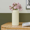 Cream Fringe Ceramic Vase