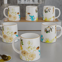 Elephlora Coffee Mug Set of 6