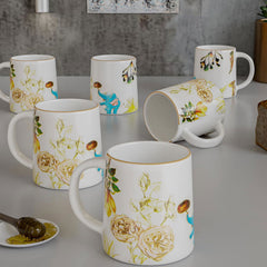 Elephlora Coffee Mug Set of 6 - The Earth Store - Mug Set