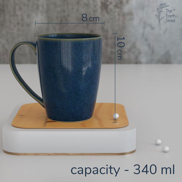 Galaxy Blue Coffee Mug Set (Set of 6) - The Earth Store - Mug Set
