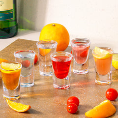 Vodka Shots Glasses Set of 6, 30 ML