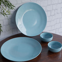 Glossy Sky Blue Matte Set of 2