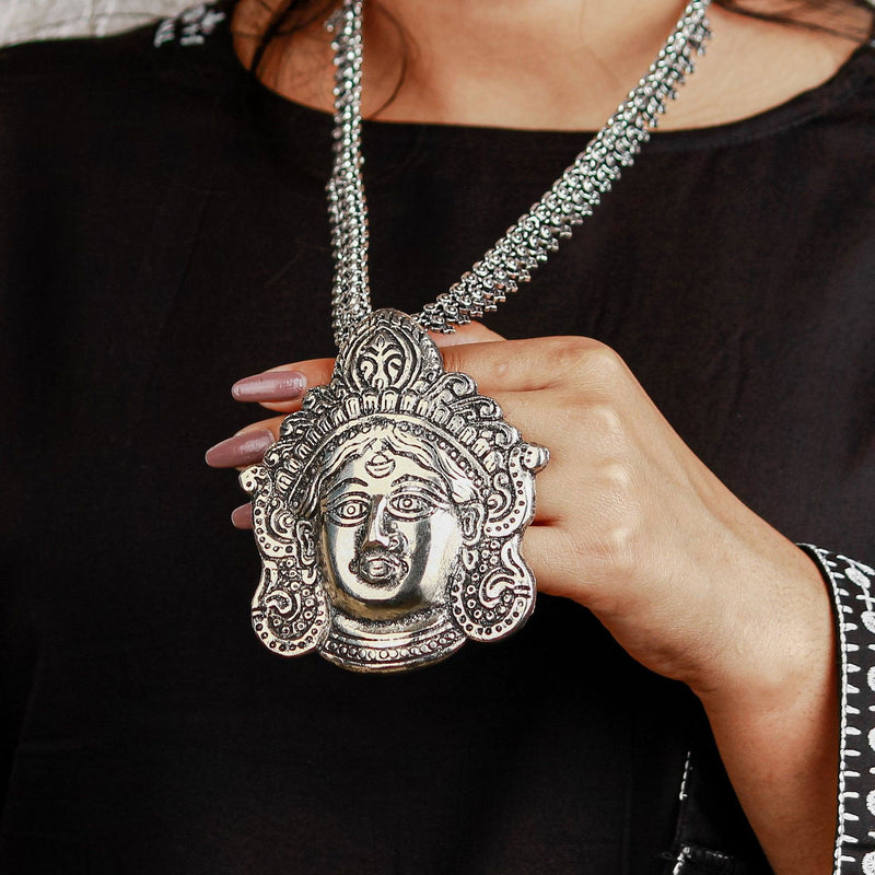 Goddess Durga Necklace - The Earth Store - Fashion Accessories