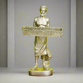 Gold Harvester Farmer Statue 3