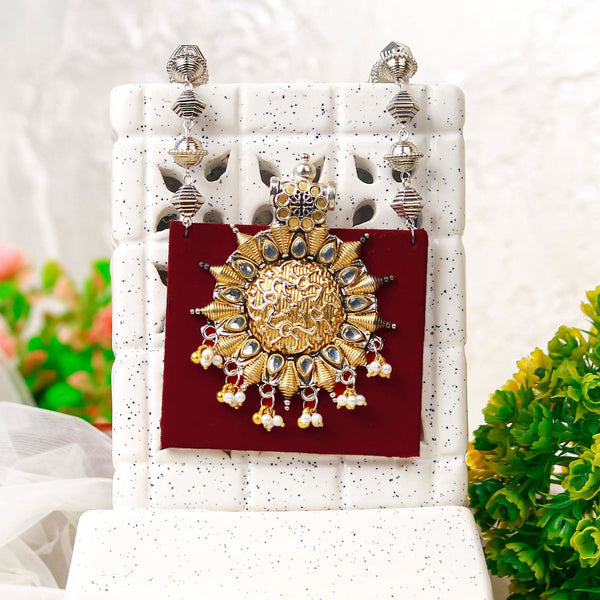 Golden Sun Oxidized Chain - The Earth Store - Fashion Accessories