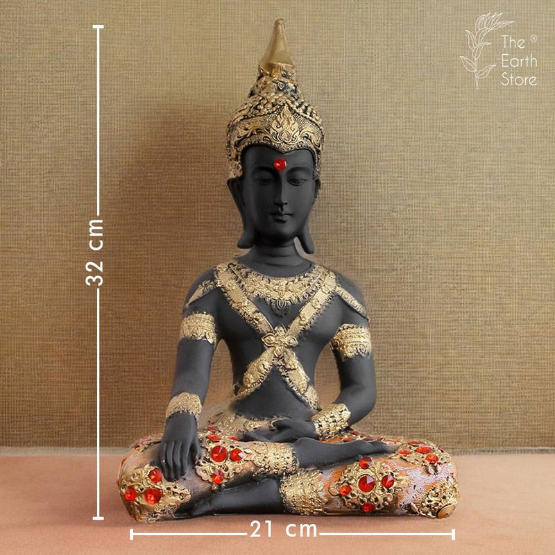 Kings of Serenity - Set of 2 Buddhists Kings - The Earth Store - home decor