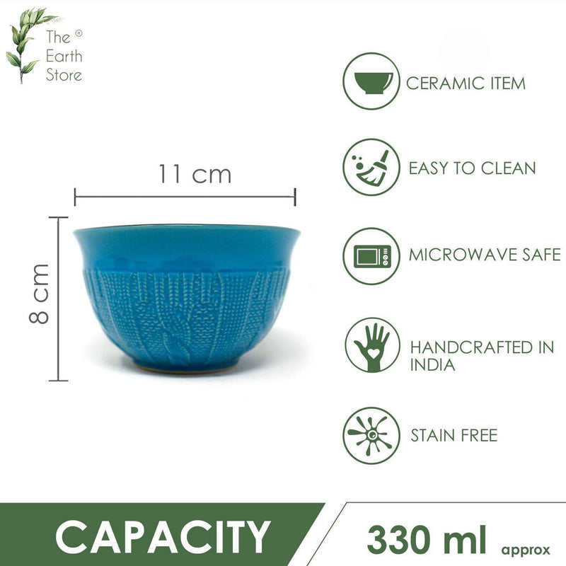 Knitted Soup Bowls With Spoon(Set of 6) - The Earth Store - Bowl