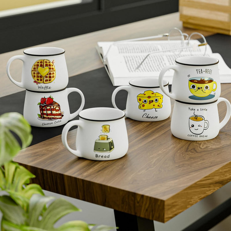Morning Bliss Tea Cup 200 Ml Set of 6