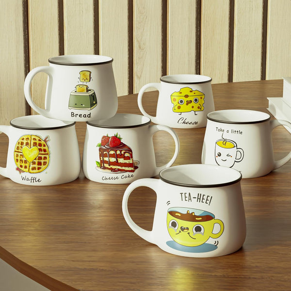 Morning Bliss Tea Cup 200 Ml Set of 6
