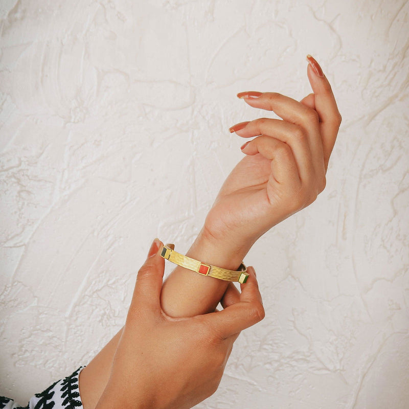 Multicolor Stone Bracelet - The Earth Store - Fashion Accessories