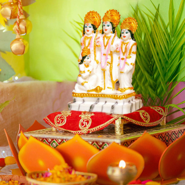 Multicolored Ram Darbaar - The Earth Store - God Statue