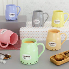 Pastel Flask Tea Cups (Set of 6) - The Earth Store - Cup Sets